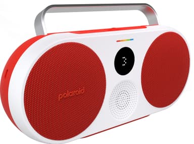 Polaroid Music P3 kannettava langaton kaiutin (punainen/valkoinen)