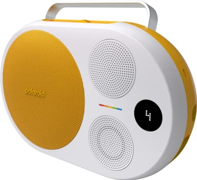 Polaroid Music P4 kannettava langaton kaiutin (keltainen/valkoinen)