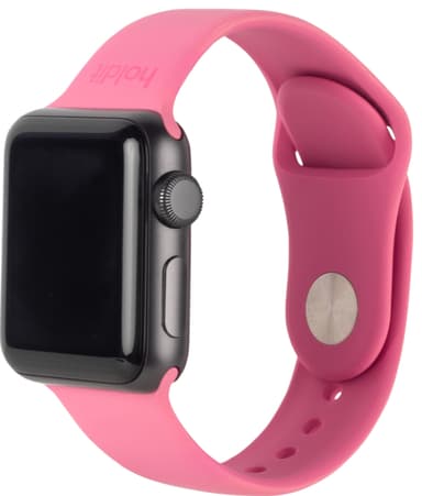 HOLDIT Apple Watch Silicone ranneke 42-49 mm (pinkki)