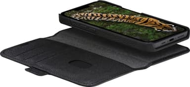 Dbramante1928 New York Wallet iPhone 14 Plus lompakkokotelo (musta)