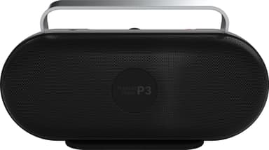 Polaroid Music P3 kannettava langaton kaiutin (musta/valkoinen)