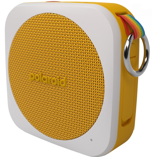 Polaroid Music P1 kannettava langaton kaiutin (keltainen/valkoinen)