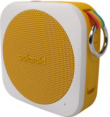 Polaroid Music P1 kannettava langaton kaiutin (keltainen/valkoinen)