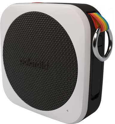 Polaroid Music P1 kannettava langaton kaiutin (musta/valkoinen)
