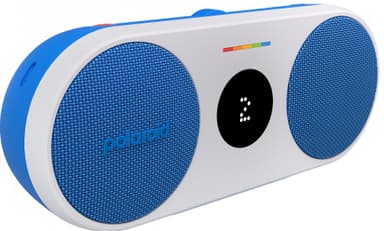 Polaroid Music P2 kannettava langaton kaiutin (sininen/valkoinen)