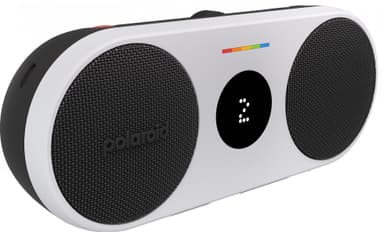 Polaroid Music P2 kannettava langaton kaiutin (musta/valkoinen)