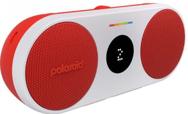 Polaroid Music P2 kannettava langaton kaiutin (punainen/valkoinen)
