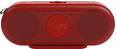Polaroid Music P2 kannettava langaton kaiutin (punainen/valkoinen)