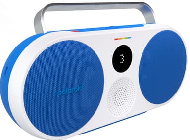 Polaroid Music P3 kannettava langaton kaiutin (sininen/valkoinen)