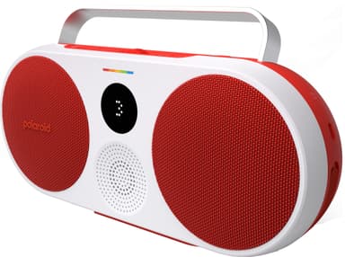 Polaroid Music P3 kannettava langaton kaiutin (punainen/valkoinen)