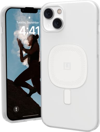 U by UAG Lucent 2.0 Magsafe iPhone 14 Plus suojakuori (valkoinen)