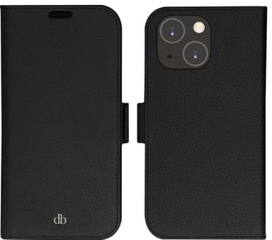 Dbramante1928 New York Wallet iPhone 14 lompakkokotelo (musta)