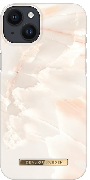 IDEAL OF SWEDEN iPhone 14 Plus suojakuori (Rose Pearl Marble)