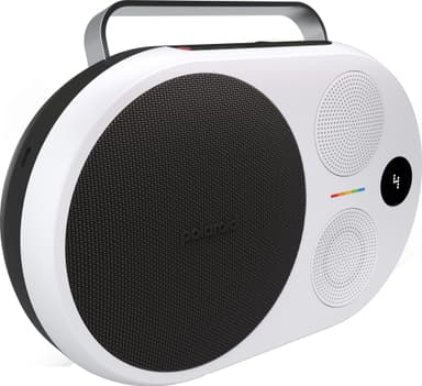Polaroid Music P4 kannettava langaton kaiutin (musta/valkoinen)