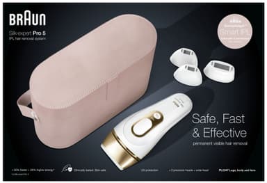 Braun Silk-expert Pro 5 valoimpulssilaite PL5347