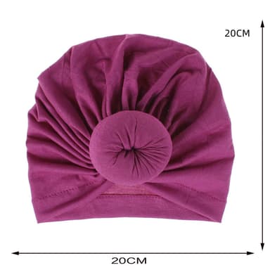 Turbaani hattu Violetti