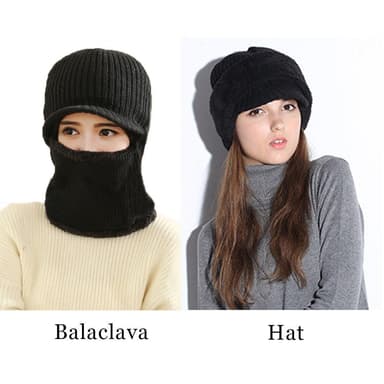 INF Monikäyttöinen hattu / kommandopipo One Size Black