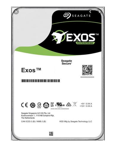 Seagate Exos X16 3.5" 16000 GB SAS