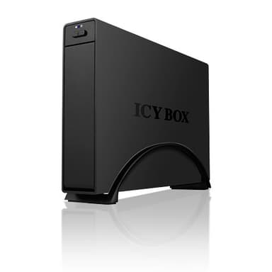 ICY BOX IB-366StU3+B HDD-kotelo Musta 3.5"