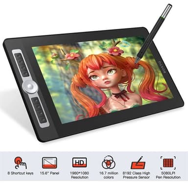 Bosto 16HD Pro Kannettava Piirtopöytä 15,6 LCD