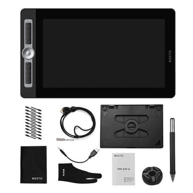 Bosto 16HD Pro Kannettava Piirtopöytä 15,6 LCD