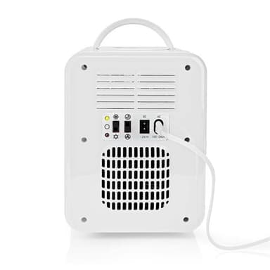 Nedis Kannettava Minijääkaappi 4L Valkoinen