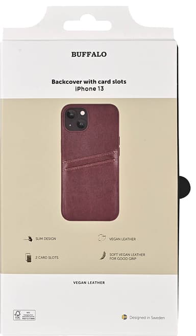 Buffalo Backcover iPhone 13 suojakuori (ruskea)