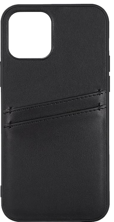 Buffalo Backcover iPhone 12/12 Pro suojakuori (musta)