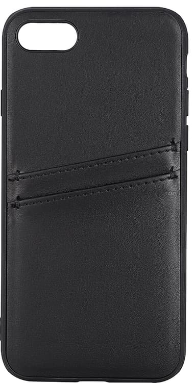 Buffalo Backcover iPhone SE/8/7/6 suojakuori (musta)