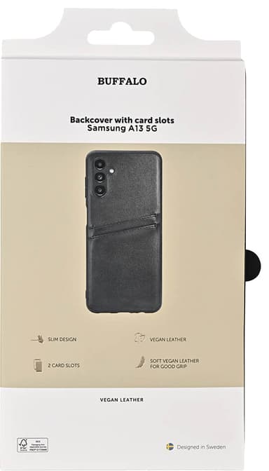Buffalo Samsung A04s/A13 5G suojakuori (musta)