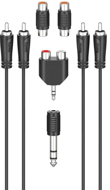 Hama RCA audioliitäntäpakkaus (2,5 m)
