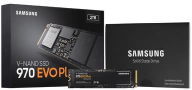 Samsung 970 EVO Plus M.2 SSD-muisti (2 TB)