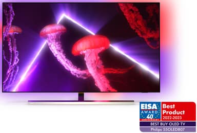 Philips 55” OLED807 4K OLED älytelevisio (2022)