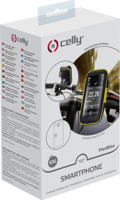 Celly Flex Bike XXL puhelinteline polkupyörään