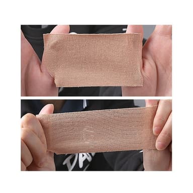 Rintateippi nostoefektillä Beige