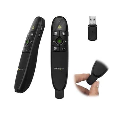 StarTech.com PRESREMOTEG, USB, 27 m, Musta