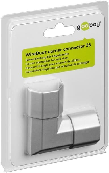 Goobay WireDuct -kulmaliitin 33