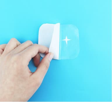 Itseliimautuva korjausteippi 5 kpl läpinäkyvää Läpinäkyvä 7x7 cm