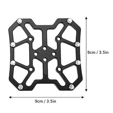 Polkupyörän alustan sovittimet 1 pari Musta Shimano SPD