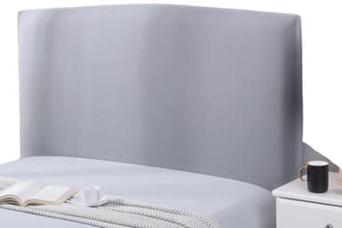Yleispäällinen sängynpäätylle harmaa 145-160 cm