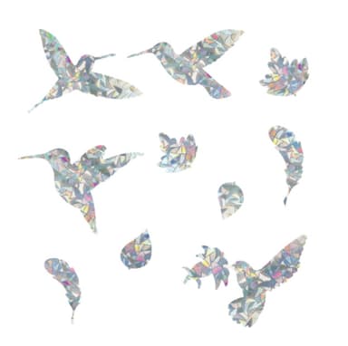 Hummingbird Staattinen ikkuna Tarrat Anti Collision 2 Sheet