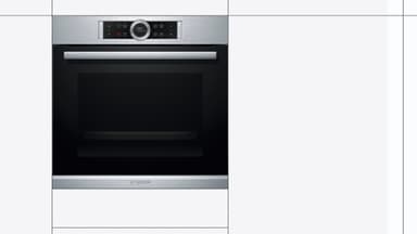Bosch Series 8 erillisuuni HRG675BS1S (teräs)