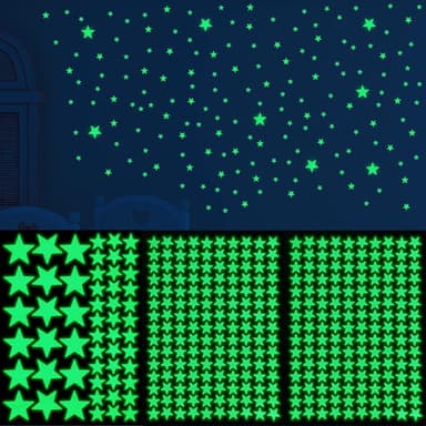 Luminous Stars Seinätarrat Tarrat Vihreä 202 kpl