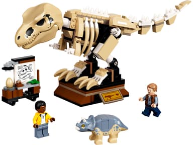 LEGO Tyrannosaurus rex -fossiilinäyttely