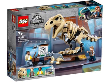 LEGO Tyrannosaurus rex -fossiilinäyttely