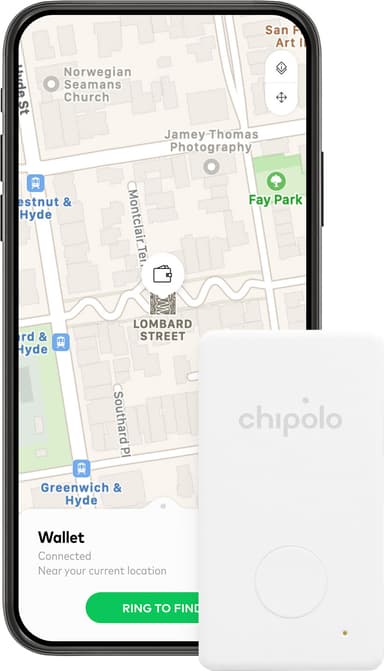 Chipolo Card Bluetooth jäljitin (2 kpl)