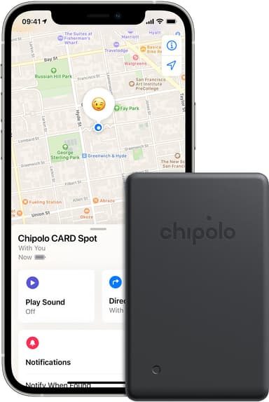 Chipolo Card Spot jäljitin