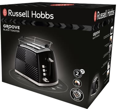 Russell Hobbs Groove leivänpaahdin 26390-56 (musta)