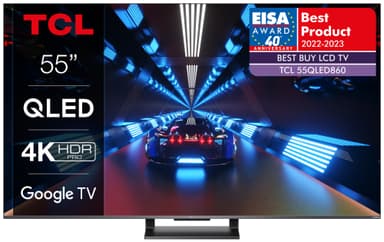 TCL 55   QLED860 4K LED älytelevisio (2022)