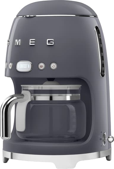 Smeg 50’s Style kahvinkeitin DCF02GREU (harmaa)